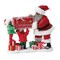 10.5" African American Santa with Kids – Heartwarming Christmas Decoration